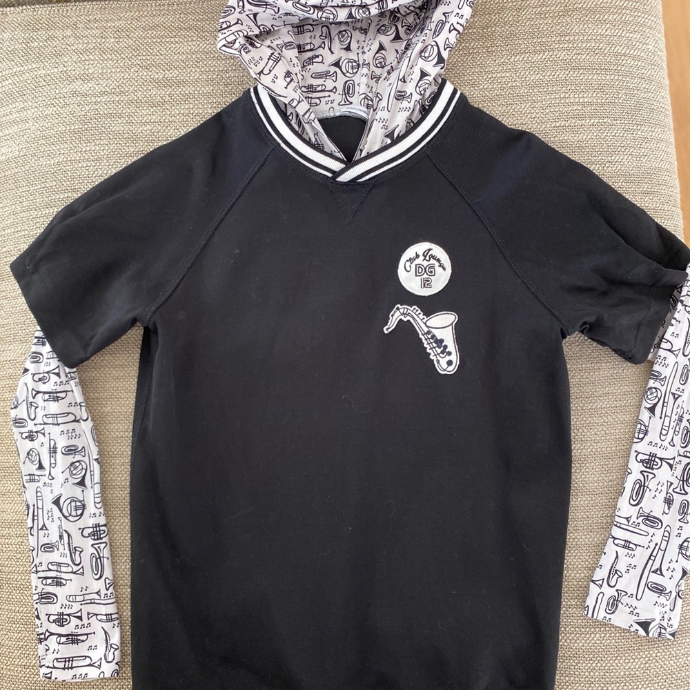 DOLCE AND GABBANA PANTS AND HOODIE SET